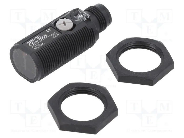 OMRON E3FA-DP25 Sensor fotoeléctrico reflectivo PNP M18 OMRON E3FA-DP25 Sensor fotoeléctrico reflectivo PNP M18