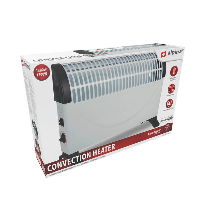 Alpina Convector 1500 W con 3 niveles de calor