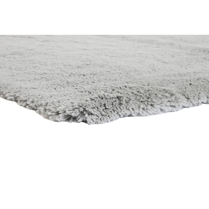 DKD Home Decor Alfombra de Poliéster Gris 160x230 cm DKD Home Decor Alfombra de Poliéster Gris 160x230 cm
