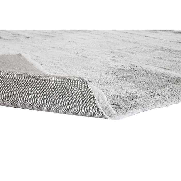 DKD Home Decor Alfombra de Poliéster Gris 160x230 cm DKD Home Decor Alfombra de Poliéster Gris 160x230 cm