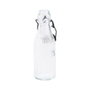 Day Botella de Vidrio Rayada 250 ml con Tapón Mecánico Transparente