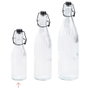 Day Botella de Vidrio Rayada 250 ml con Tapón Mecánico Transparente