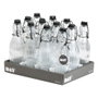 Day Botella de Vidrio Rayada 250 ml con Tapón Mecánico Transparente
