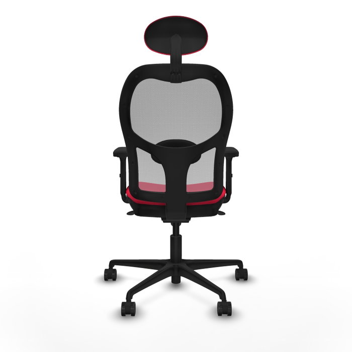 PIQUERAS Y CRESPO Silla de oficina Jorquera Roja y Gris PIQUERAS Y CRESPO Silla de oficina Jorquera Roja y Gris