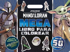 PLANETA JUNIOR Star Wars. The Mandalorian. Megalibro para colorear