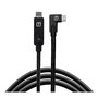 Tether TetherPro USB-C a USB-C Ángulo Recto Negro