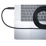 Tether TetherPro USB-C a USB-C Ángulo Recto Negro