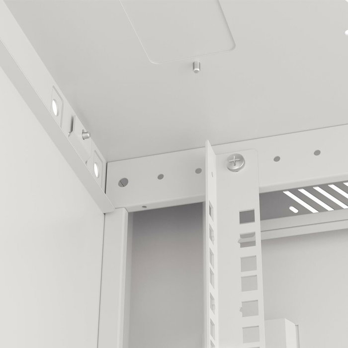 Lanberg Armario Rack 19 pulgadas 18U 600x450 Gris WF01-6418-10S