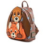 Loungefly Mochila Tod y Toby Disney 26cm