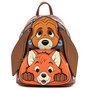 Loungefly Mochila Tod y Toby Disney 26cm