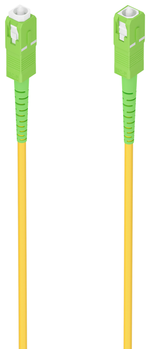 Aisens Latiguillo de Fibra Óptica G657A2 9/125 SMF Simplex SC/APC-SC/APC, 5m, Amarillo Aisens Latiguillo de Fibra Óptica G657A2 9/125 SMF Simplex SC/APC-SC/APC, 5m, Amarillo