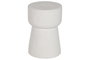 DKD Home Decor Mesita Auxiliar Moderna Blanco 31 x 45.5 x 31 cm