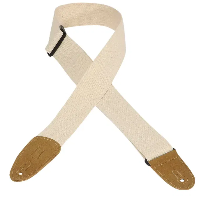 Levy's Correa Cotton & Suede Series 2" - Natural Levy's Correa Cotton & Suede Series 2" - Natural