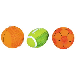 Nayeco Sport Ball Color Latex 10 cm (Pack de 3 unidades)