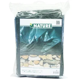 Nature Lona protectora para pilas de leña o uso exterior, 2 x 8 m, 90 g/m², color Verde - AUC8711338724132
