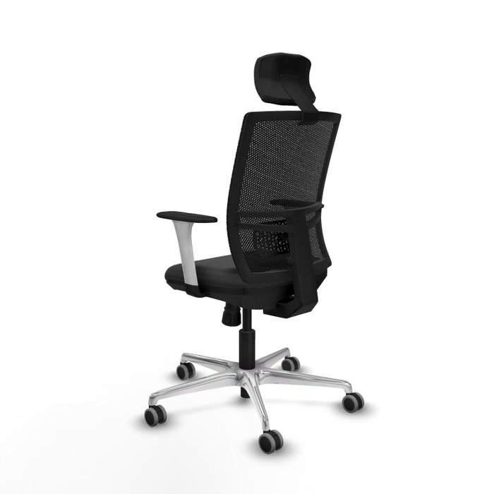 PIQUERAS Y CRESPO Silla de oficina Yunquera con mecanismo Sincro, Gris oscuro y Negro PIQUERAS Y CRESPO Silla de oficina Yunquera con mecanismo Sincro, Gris oscuro y Negro