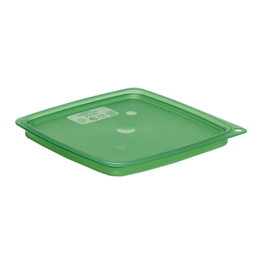 CAMBRO Tapa para recipientes cuadrados Verde Kelly