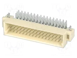 HARTING Conector de datos DIN 41612 con 48 pines y ángulo de 90°