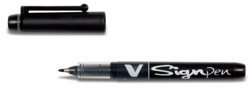 Pilot Rotulador Signpen punta fieltro fina trazo 0,6mm negro Pilot Rotulador Signpen punta fieltro fina trazo 0,6mm negro