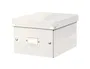 Caja Para Almacenamiento Leitz Click&Store 85% Carton Reciclado 7 Litros Pequeña 216X160X282 Mm Blanco