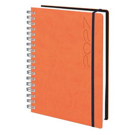 EDEUSTO Agenda Anual 2027 Tucson Flex Wire-O Tapa Flexible Naranja