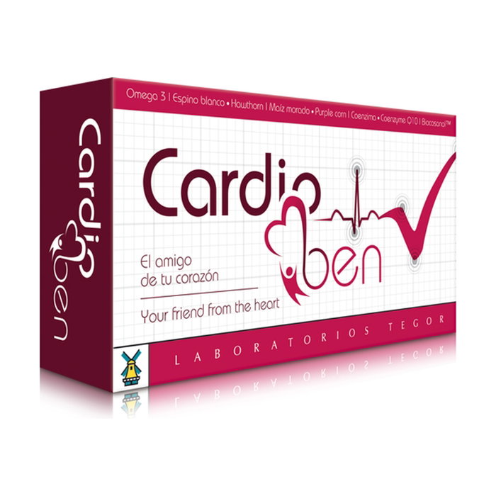 TEGOR Cardioben 60 cápsulas TEGOR Cardioben 60 cápsulas