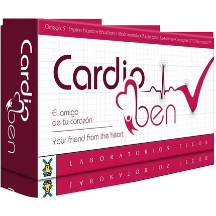 TEGOR Cardioben 60 cápsulas
