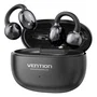 Vention Auriculares Inalámbricos Bluetooth Deportivos Clip-On Echo Clip A11 Pro con Estuche de Carga - Negro, Autonomía 6h, Bluetooth 6.0