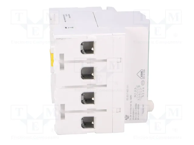 SCHNEIDER ELECTRIC Interruptor diferencial ACTI9 RCD 63A 30mA 4 polos