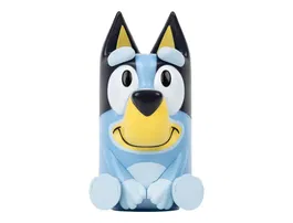 Wondee Lámpara Bluey con Sonido y Luz Interactiva, Figura Luz Quitamiedos con Efectos de Sonido, Decoración Habitación Infantil, 18 cm