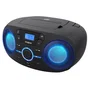 BIGBEN CD61NUSB Reproductor portátil de CD / USB / RADIO con efectos de luz - Negro