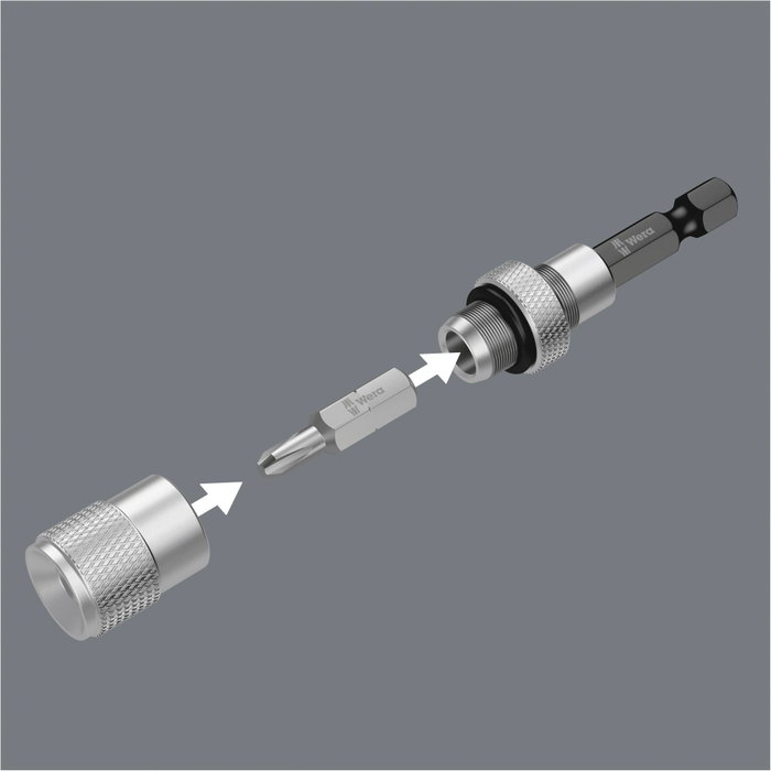 Wera 896/4/1 SB Portabrocas con tope de profundidad ajustable