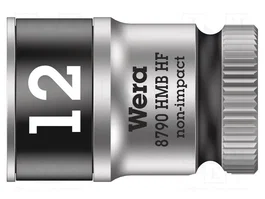 WERA Zyklop Vaso de 6 puntas HEX 12mm 3/8 pol.