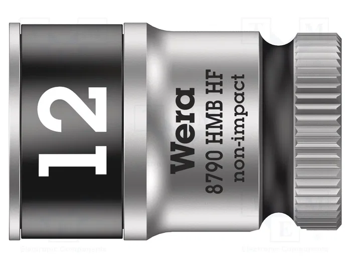 WERA Zyklop Vaso de 6 puntas HEX 12mm 3/8 pol. WERA Zyklop Vaso de 6 puntas HEX 12mm 3/8 pol.