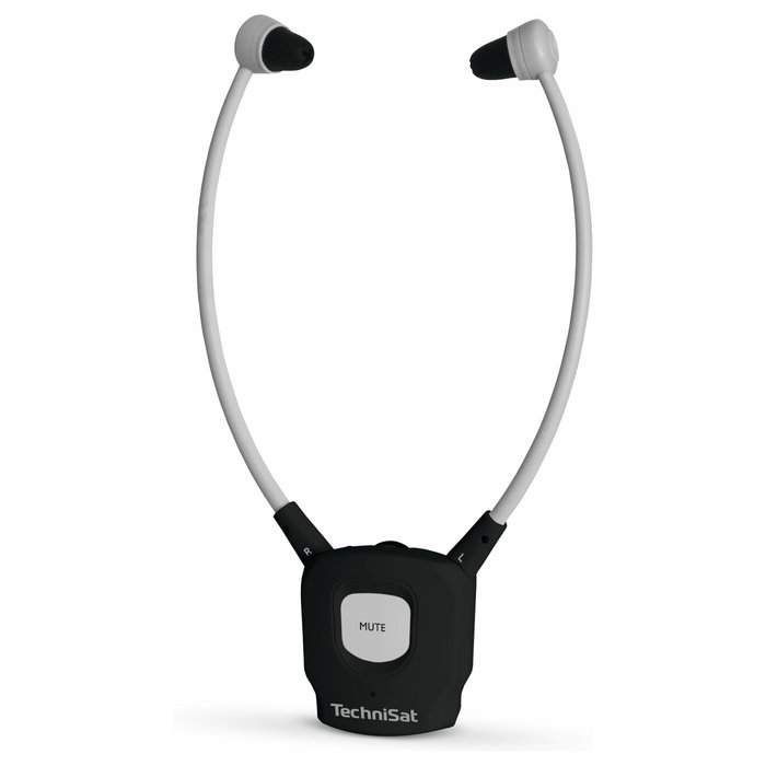 TechniSat Stereoman ISI 3 Auriculares Inalámbricos y Alámbricos Negros