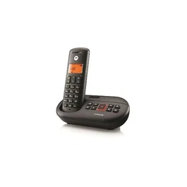 Motorola Teléfono DECT Contestador E212 Duo - Negro