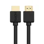 CoolBox Cable HDMI 2.0 1.5m COO-CAB-HDMI-1 - Alta Velocidad 4K Ultra HD 2160p, 3D, PS4, Xbox One, Chapado en Oro, Negro