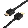 CoolBox Cable HDMI 2.0 1.5m COO-CAB-HDMI-1 - Alta Velocidad 4K Ultra HD 2160p, 3D, PS4, Xbox One, Chapado en Oro, Negro