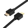 CoolBox Cable HDMI 2.0 1.5m COO-CAB-HDMI-1 - Alta Velocidad 4K Ultra HD 2160p, 3D, PS4, Xbox One, Chapado en Oro, Negro