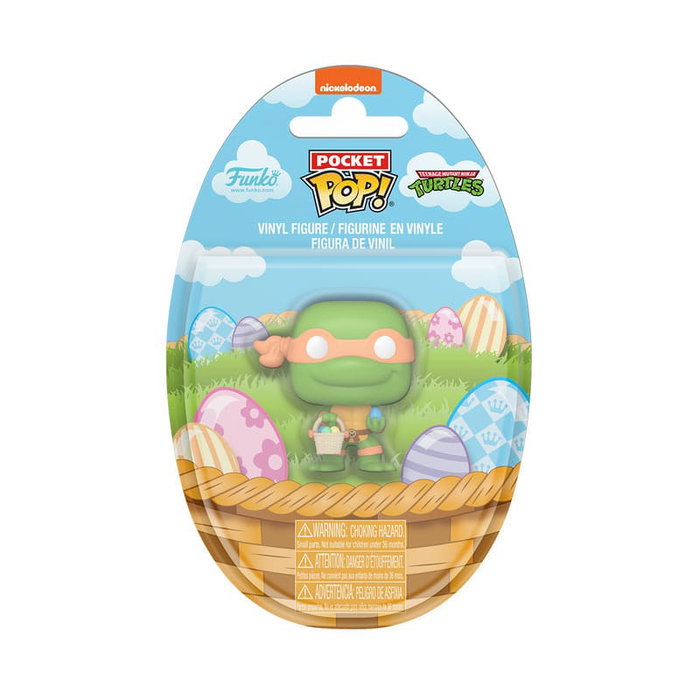 Funko Tortugas Ninja Pocket POP! Vinyl Easter Michelangelo Pack de 16 unidades