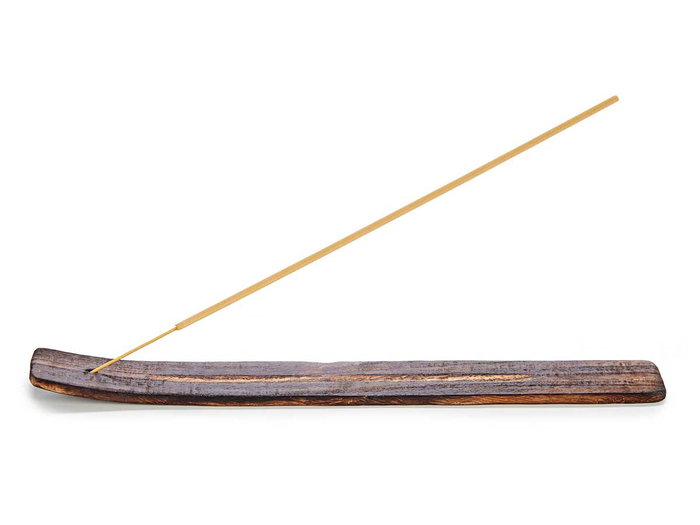 Ibergarden 40 Barritas de Incienso Citronela Soporte Madera 4.5x32x4.5 cm (Set de 24)