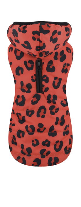 Nayeco Chaqueta con Capucha Red Leopard 45cm Nayeco Chaqueta con Capucha Red Leopard 45cm