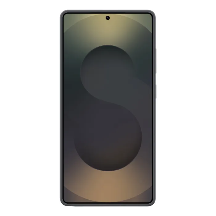 Samsung SAM1736238241570 Funda de Silicona Negra para Galaxy S25 Ultra