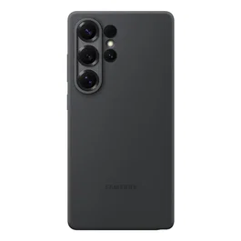 Samsung Funda de Silicona para Galaxy S25 Ultra, Negro