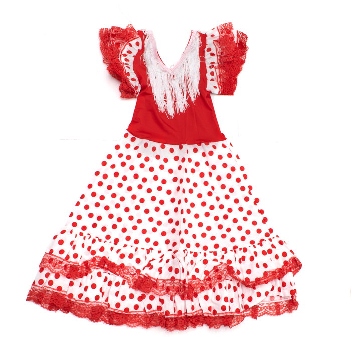 Flamenco Complemento Flamenco VS-RBLANCO-LRO10 Rojo Talla 10 Flamenco Complemento Flamenco VS-RBLANCO-LRO10 Rojo Talla 10