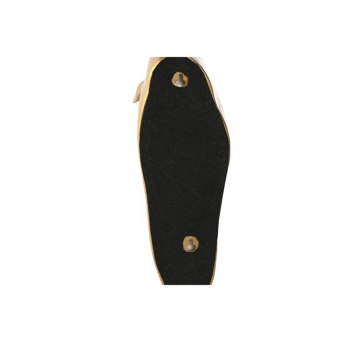 DKD Home Decor Lámpara Aplique de Resina Caballo Dorado