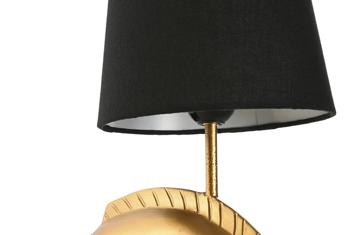 DKD Home Decor Lámpara Aplique Colonial Dorado Negro Resina E27 21.5 x 50.5 x 18 cm DKD Home Decor Lámpara Aplique Colonial Dorado Negro Resina E27 21.5 x 50.5 x 18 cm