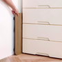Max Home Mesa plegable pequeña multiusos de madera y acero