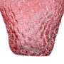 Jarrón Fresa Rojo Cristal Decoración 20 X 20 X 21 cm
