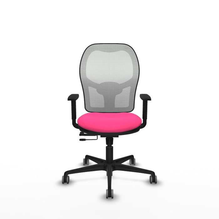 PIQUERAS Y CRESPO Silla de oficina Jorquera Rosa y Blanco PIQUERAS Y CRESPO Silla de oficina Jorquera Rosa y Blanco